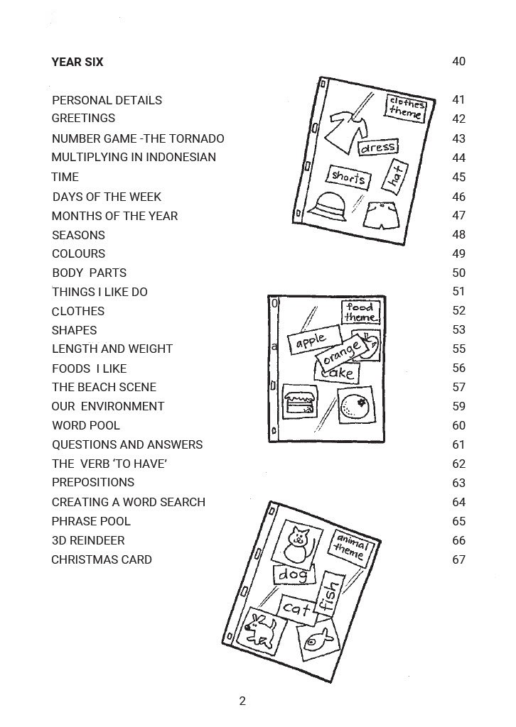 Inilah Bahasa Indonesia! Year 5 - Year 6 Blackline Masters Digital - Image 3