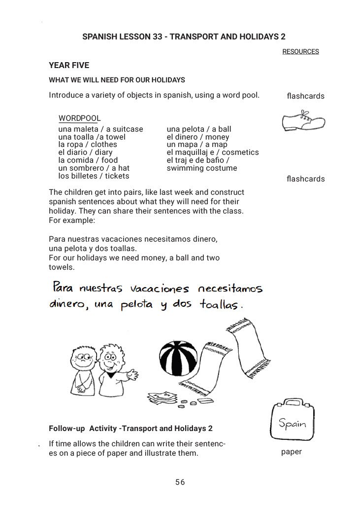 ¡Me Gusta el Español! Year 5 - Year 6 Practical Program Book Digital - Image 2