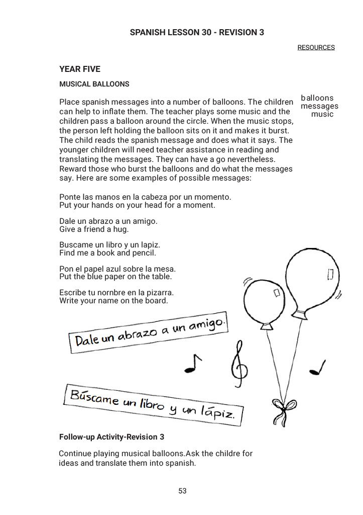¡Me Gusta el Español! Year 5 - Year 6 Practical Program Book Digital - Image 3