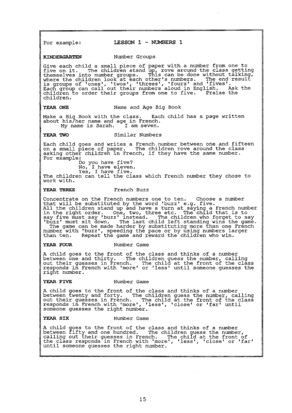 J’aime le Français! Year 5 - Year 6 Practical Program Book - Image 6