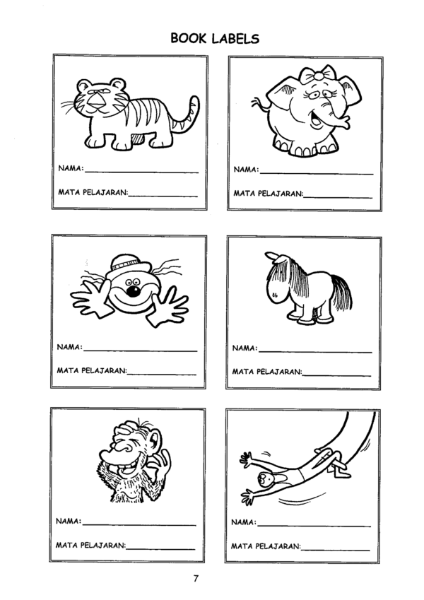 Inilah Bahasa Indonesia! Kindergarten - Year 2 Blackline Masters Digital - Image 9